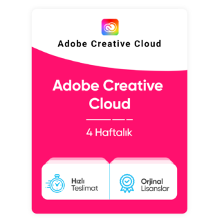 Adobe Creative Cloud – 4 Haftalık